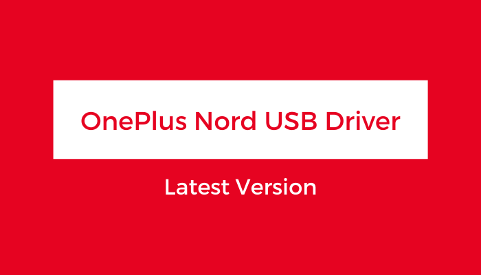 OnePlus-Nord-USB-Driver